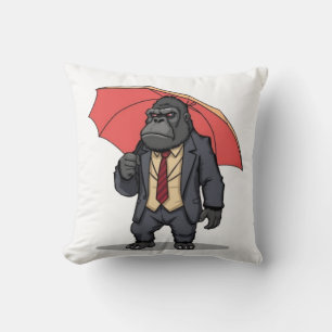 Coussin Gorilla en costume
