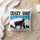 Coussin GOT LOVER | Crazy Goat Grandpa Reversible (Couverture)
