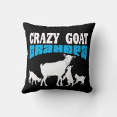 Coussin GOT LOVER | Crazy Goat Grandpa Reversible (Verso)