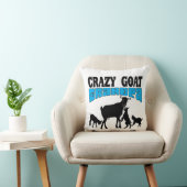 Coussin GOT LOVER | Crazy Goat Grandpa Reversible (Chaise)