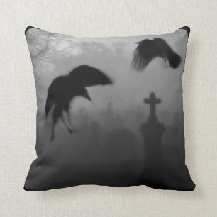Coussin Goth Birds