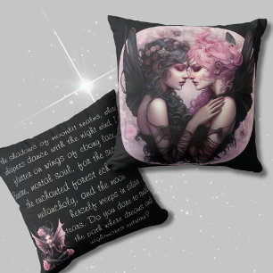 Coussin Gothique Fée fée conique Whimsygoth Whimsical goth