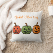 Coussin Gourd Vibes Only Halloween (Couverture)