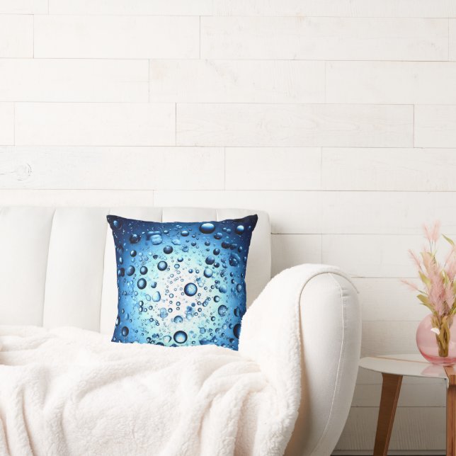 Coussin gouttelettes d'eau (Canapé)