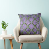 Coussin Gouttes de pluie vertes (Chaise)