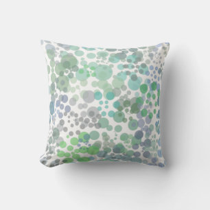 Coussin Gouttes d'eau de pulvérisation océanique Art aquar