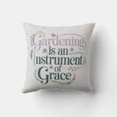 Coussin Graceful Pastel Hues Jardin (Verso)