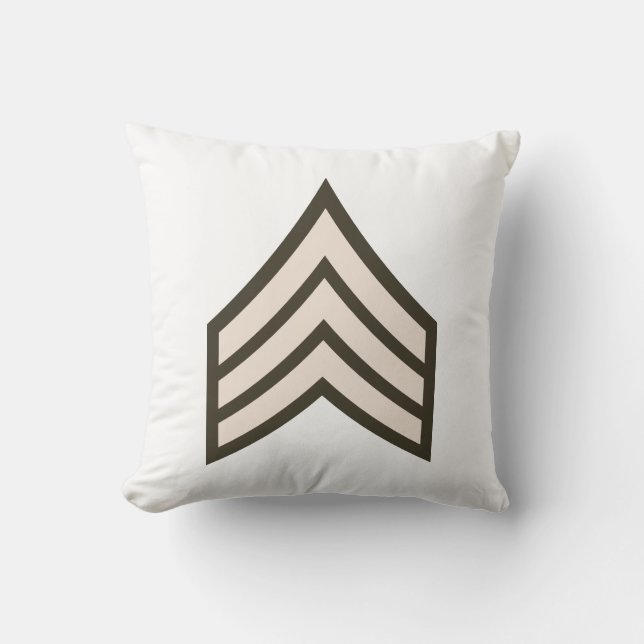 Coussin grade de sergent de l'armée (Recto)