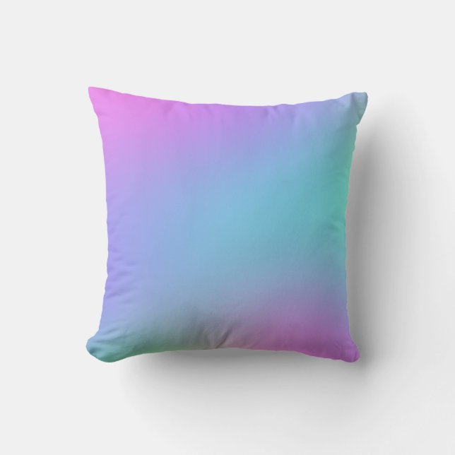 Coussin Gradient souple coloré (Recto)