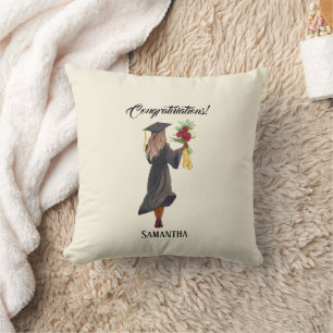 Coussin Graduation de l'aquarelle personnalisée (5)