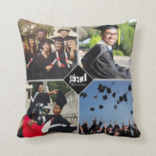 Coussin Graduation Instagram Photo Collage Keepsaké