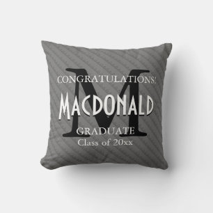 Coussin Graduation personnalisée Garder les félicitations 