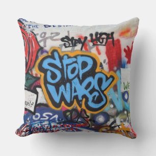 Coussin Graffiti