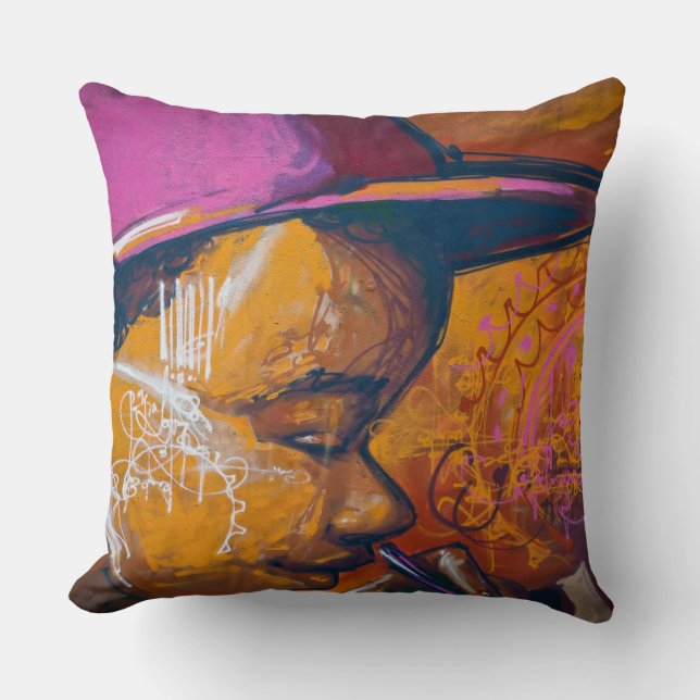 Coussin Graffiti (Recto)