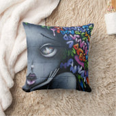 Coussin Graffiti de fée mignon (Couverture)