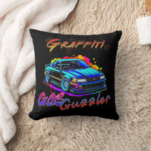 COUSSIN GRAFFITI GAS GUZZLER - VOITURE À DRIFT