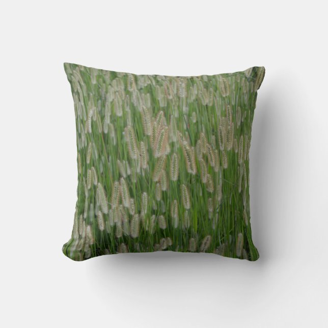 Coussin Graines vertes (Recto)