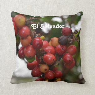 Coussin Grains de café du Salvador