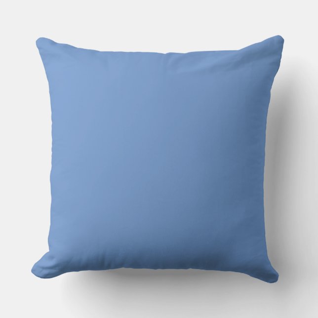 Coussin Grand bleu Dusty (Recto)
