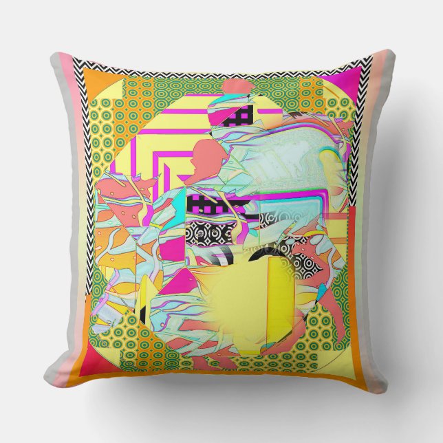 Coussin Grand Hippodrome (Recto)