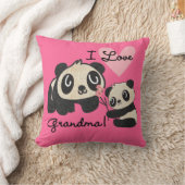 Coussin Grand-maman d'amour des ours panda I (Couverture)