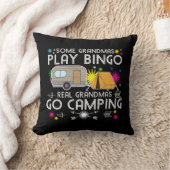 Coussin Grand-mamans de bingo-test de jeu de quelques (Couverture)