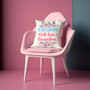 Coussin Grand-mère à temps plein