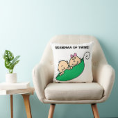 Coussin Grand-mère des cadeaux jumeaux (Chaise)