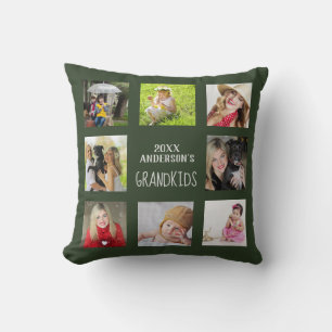 Coussin Grand-mère Grand-père PHOTO Collage Cadeau