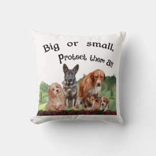 Coussin Grand Ou Petit Amateur De Animaux De Compagnie Des