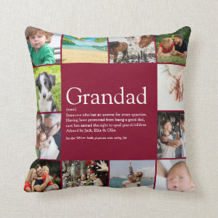 Coussin Grand-père Grand-père Papa Définition 12 Photo Bou