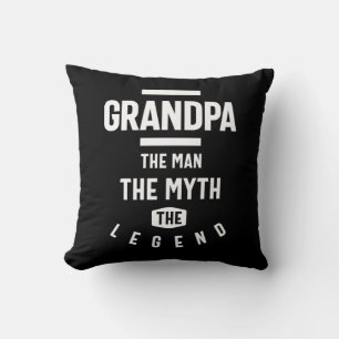Coussin Grand-Père L'Homme Le Mythe La Légende
