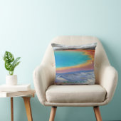 Coussin Grand Prismatic Spring de Yellowstone - Personnali (Chaise)