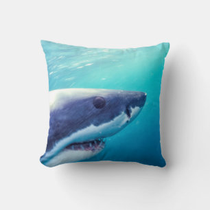 Coussin Grand requin blanc Afrique du Sud