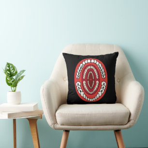 Coussin grande bouche