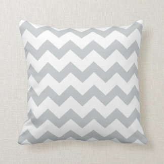 Coussin Grande Chevron coutume de motif de zigzag de