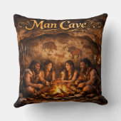 Coussin grande luxe de la caverne d'homme (Verso)