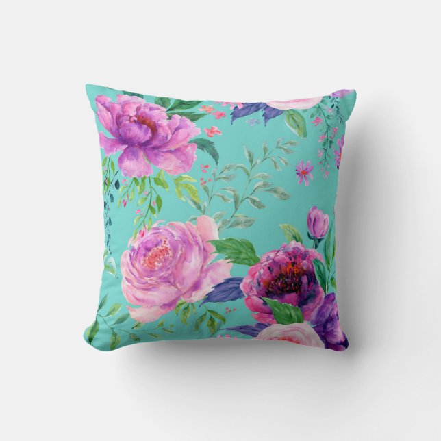 Coussin Grande Pivoine  (Recto)