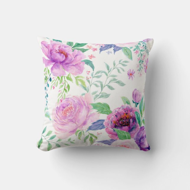 Coussin Grande Pivoine  (Recto)