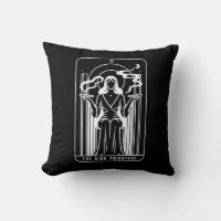 Grande Prêtresse du Tarot Femme Fumant de l'Herbe 
