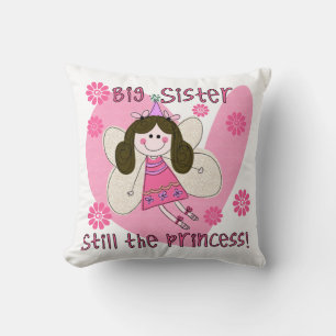 Coussin Grande soeur encore la princesse