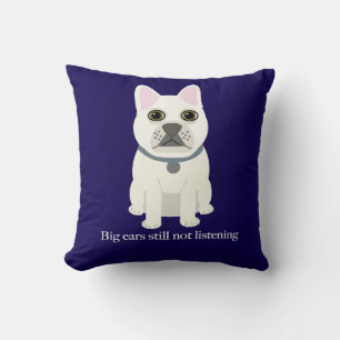 Coussin Grandes oreilles toujours pas à l'écoute, Marine
