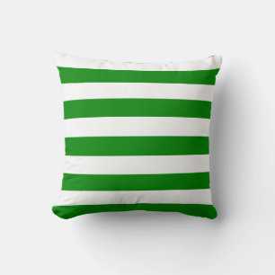 Coussin Grandes vertes et blanches