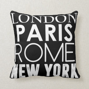 Coussin Grandes villes du monde