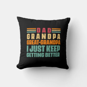 Coussin Grandfather Quotes   Dad Great Grandpa