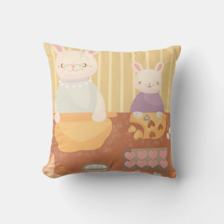 Coussin Grandma Baking Cookies