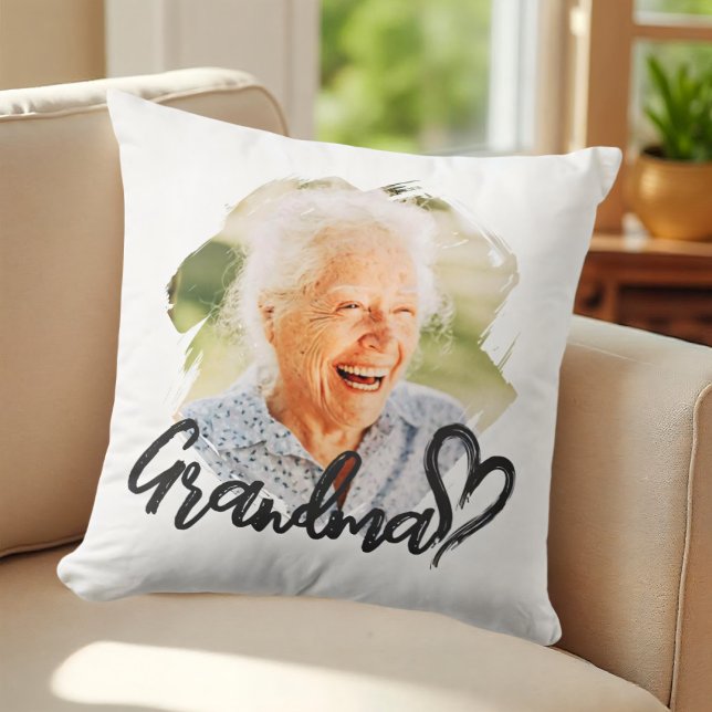 Coussin Grandma Cool Modern Simple Grunge (Créateur téléchargé)