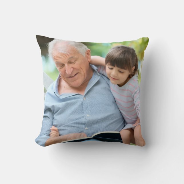 Coussin Grandpa Memorial Pillow – Forever Loved (Recto)