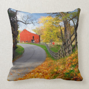 Coussin Grange dans l'automne