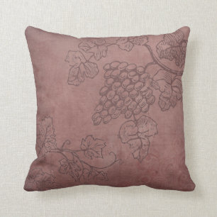 Coussin Grapevine vinicole de Bourgogne